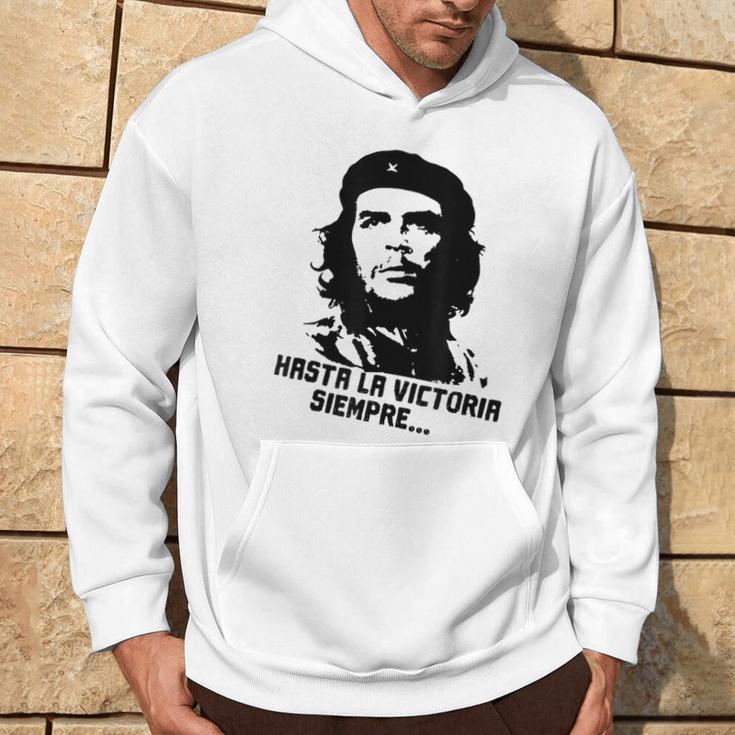 Che Guevara Cuban Revolution Hasta Laictoria Siempre Red Kapuzenpullover Lebensstil