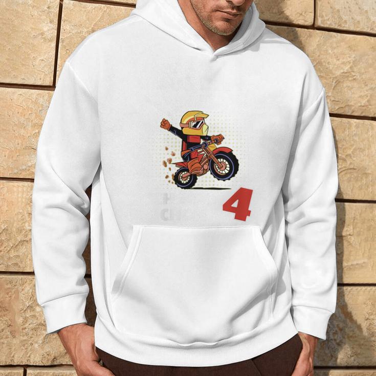 Children's 4Th Birthday Aus Dem Weg Ich Bin Schon 4 Jahre Motorcycle Kapuzenpullover Lebensstil