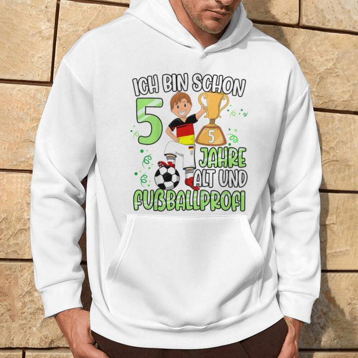 Children's Football Boy 5Th Birthday Ich Bin Schon 5 Jahre 80 Kapuzenpullover Lebensstil