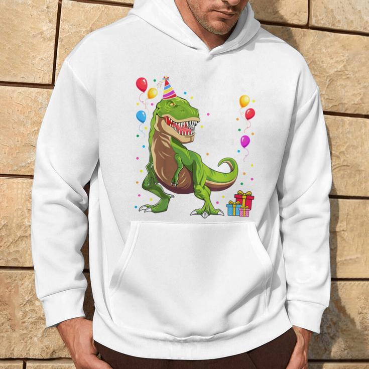 Children's Geburtstags 4 Jahre Junge Dinosaurier Dino Ich Bin 4 Kapuzenpullover Lebensstil