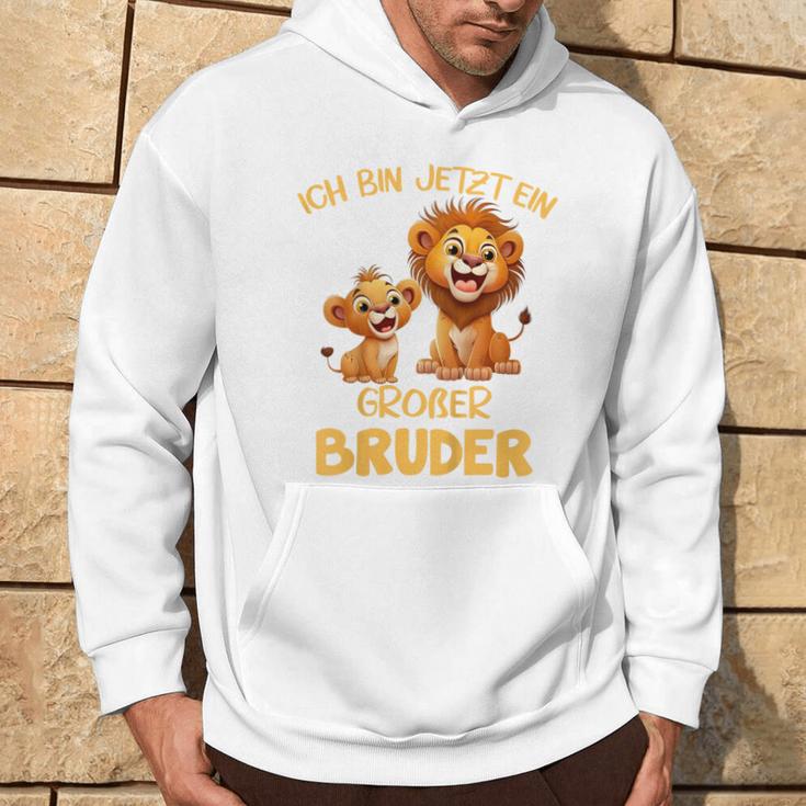 Children's Ich Bin Jetzt Ein Großer Bruder Löwen Motif Kapuzenpullover Lebensstil