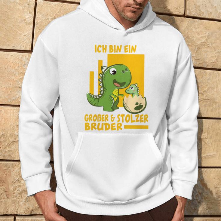 Children's T-Rex Trex Ich Bin Ein Große Und Stolzer Bruder Kapuzenpullover Lebensstil