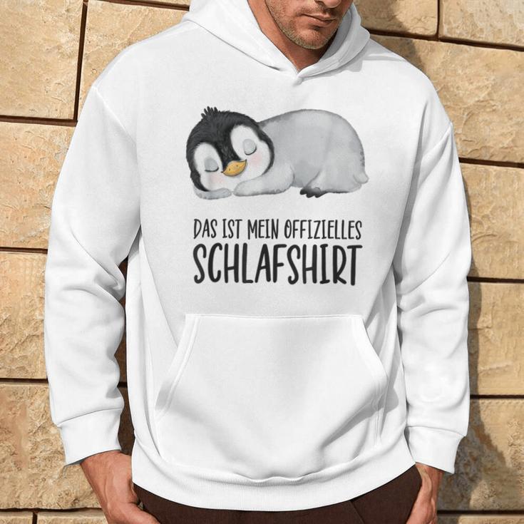 Das Ist Mein Offizielles Schlaf Penguin Gray Kapuzenpullover Lebensstil