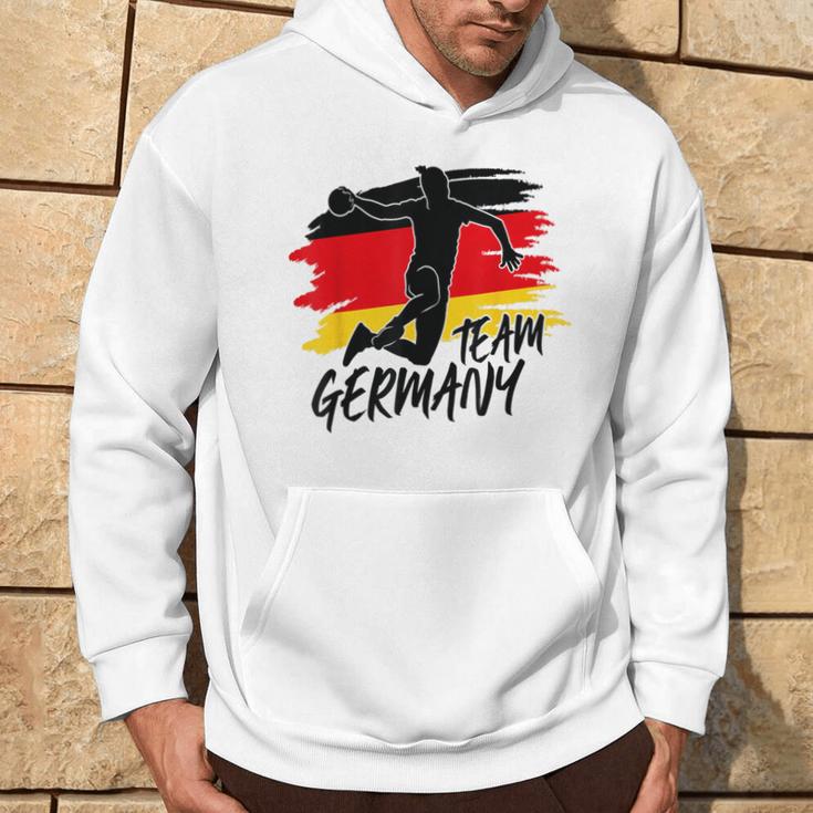 Deutschland Handball Team Flagge Ball Kapuzenpullover Lebensstil