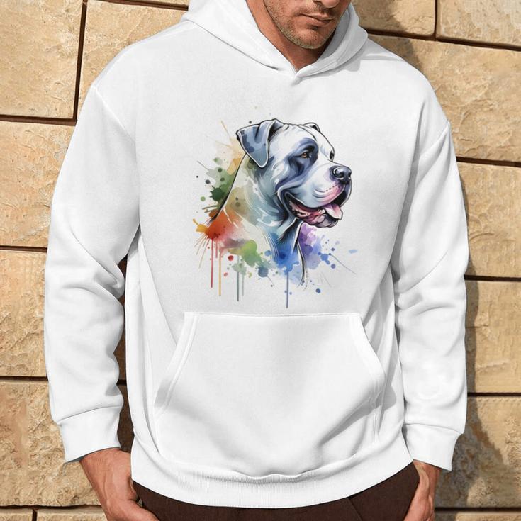 Dogo Argentino Kapuzenpullover Lebensstil