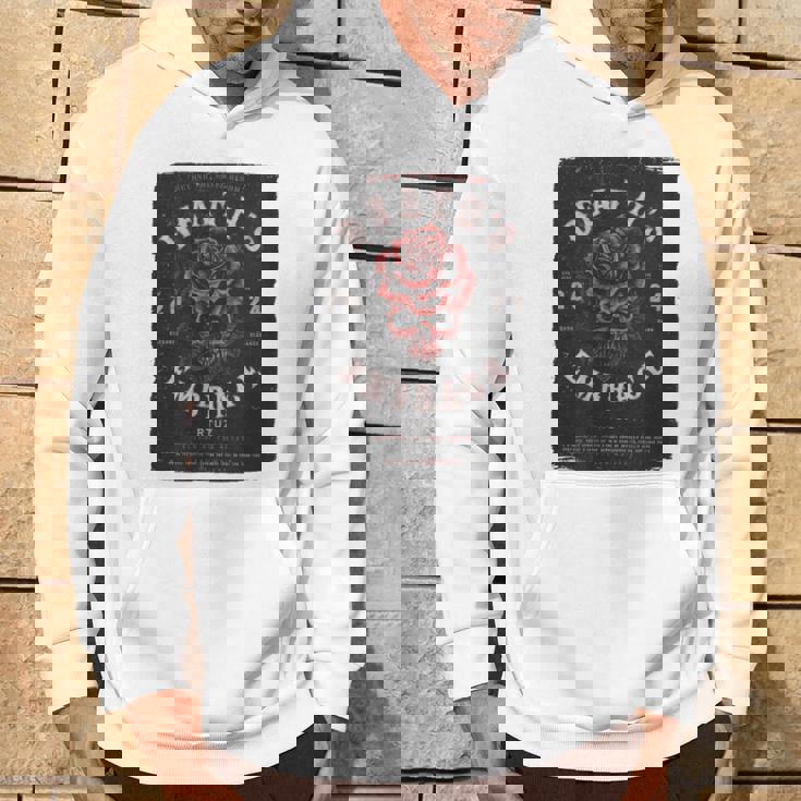 Donna Hip Hop Urbanointage Hipster Y2k Backprint Streetwear Rosa Con Collo A Felpa con cappuccio Estilo de vida