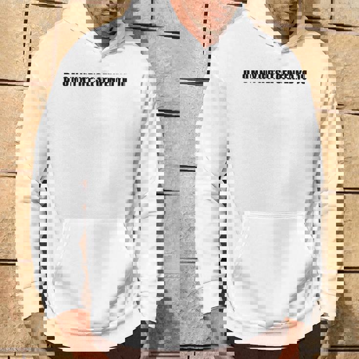 Donna Do My Nipples Offend You No Bra Club Femminismo Femminista Felpa con cappuccio Estilo de vida