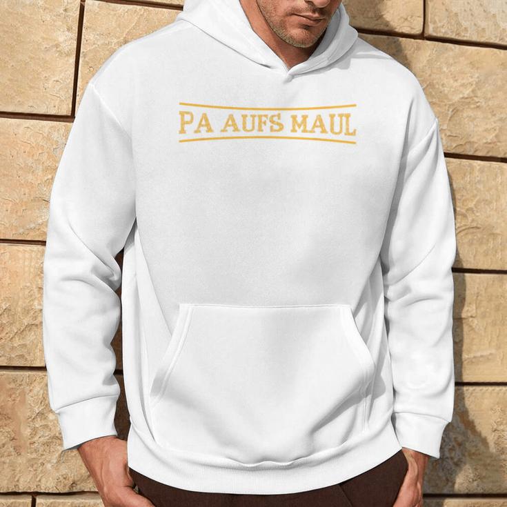 Pa Aufs Maul Blue Kapuzenpullover Lebensstil