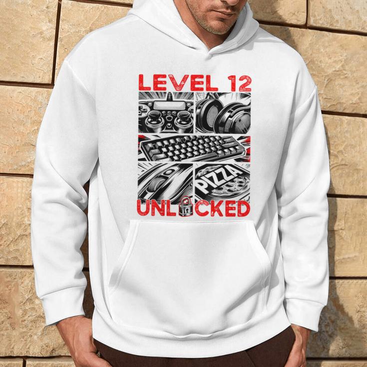 Geburtstag Level 12 Freigeschaltet Gaming & Zocker Kapuzenpullover Lebensstil