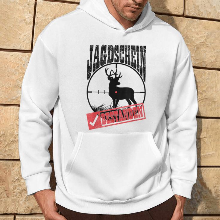 Hunting Schein Bestanden Hunter Deer Hunting Hunter Testing Kapuzenpullover Lebensstil