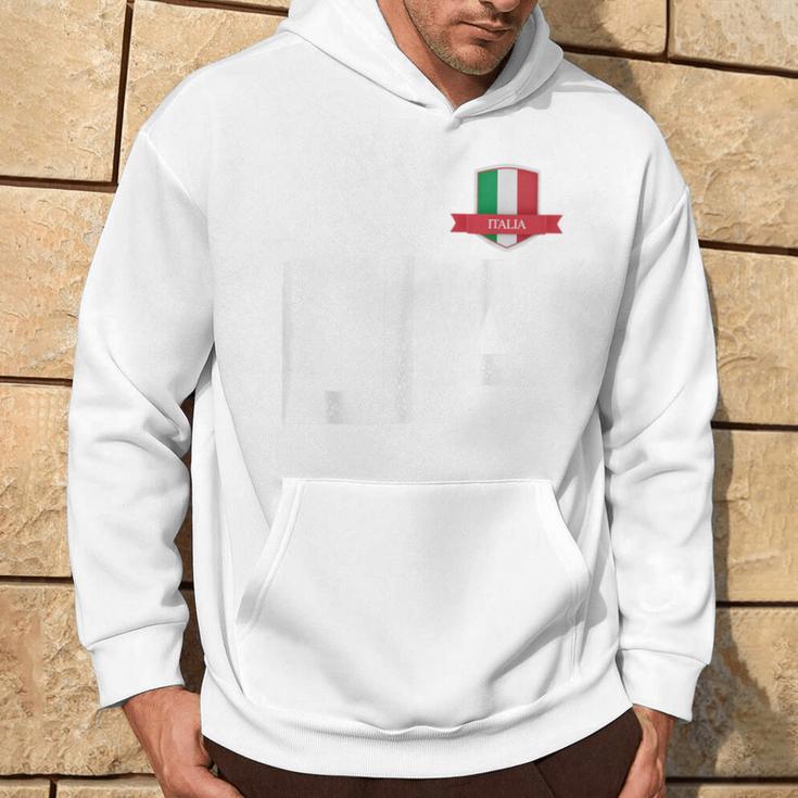 Italian Flag Letter L And I And A Italy Italy Red Kapuzenpullover Lebensstil