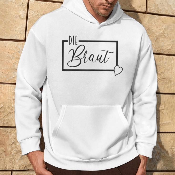 Jga Braut Hochzeit Junggesellenabschied Party Weiss Herz Kapuzenpullover Lebensstil