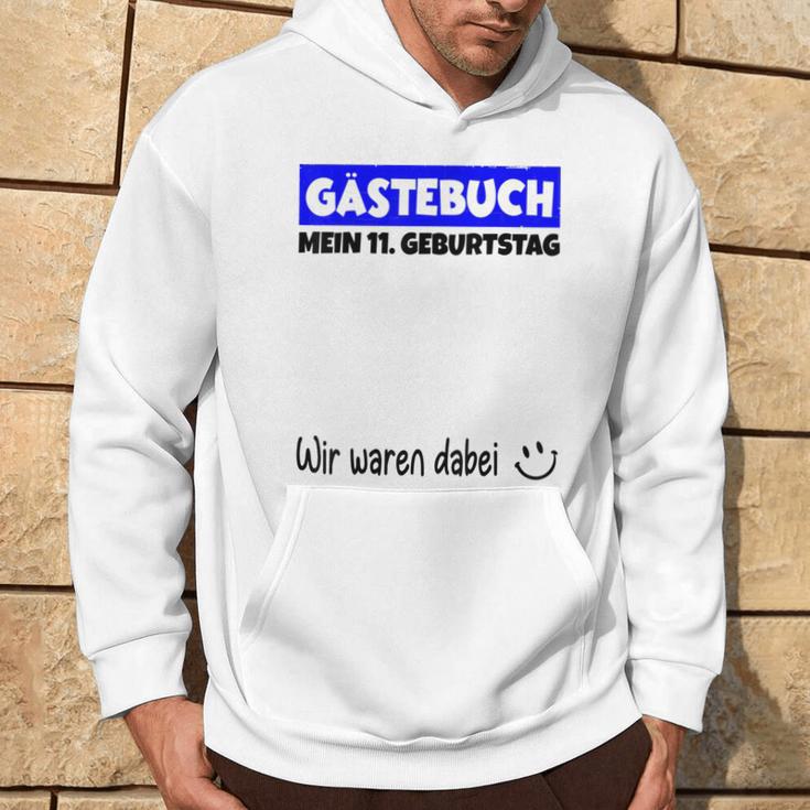 Mein 11St Birthday Wir War Dabei Guestbuch Kapuzenpullover Lebensstil