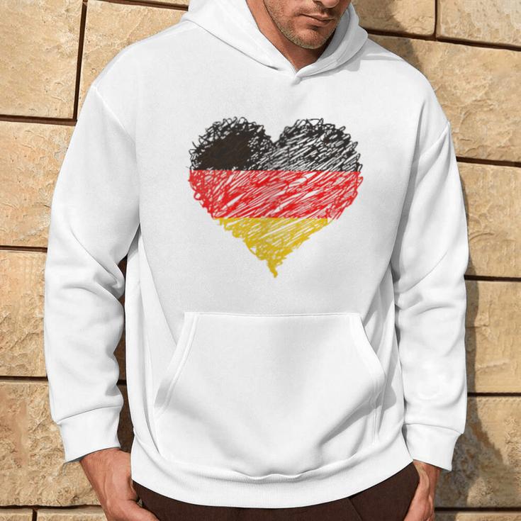 Mein Herz Schlagt Für Deutschland Blue Kapuzenpullover Lebensstil