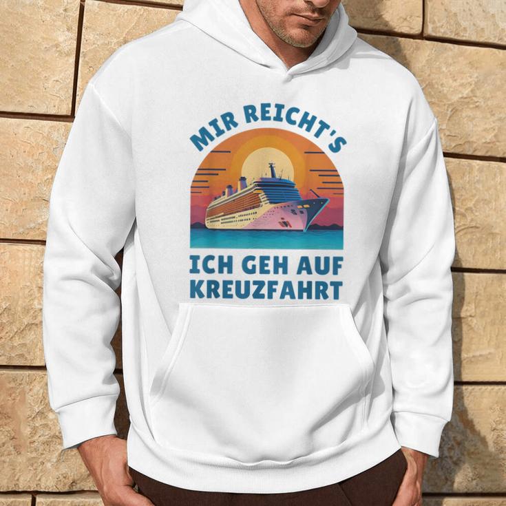 Mir Reich's Ich Geh Auf Kreuzfahrt Kapuzenpullover Lebensstil