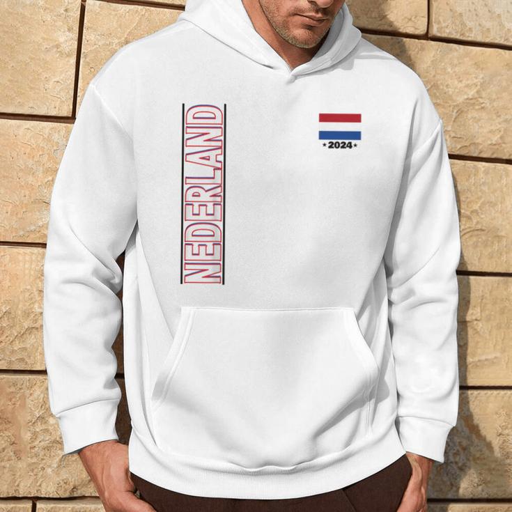 Netherlands Flag Fan Item Nederland Flag Blue Kapuzenpullover Lebensstil