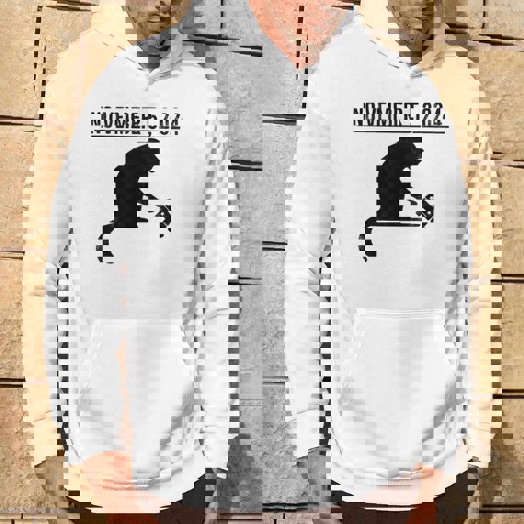 November 5 2024 Political Big Cat Small Elephant Hoodie Lifestyle