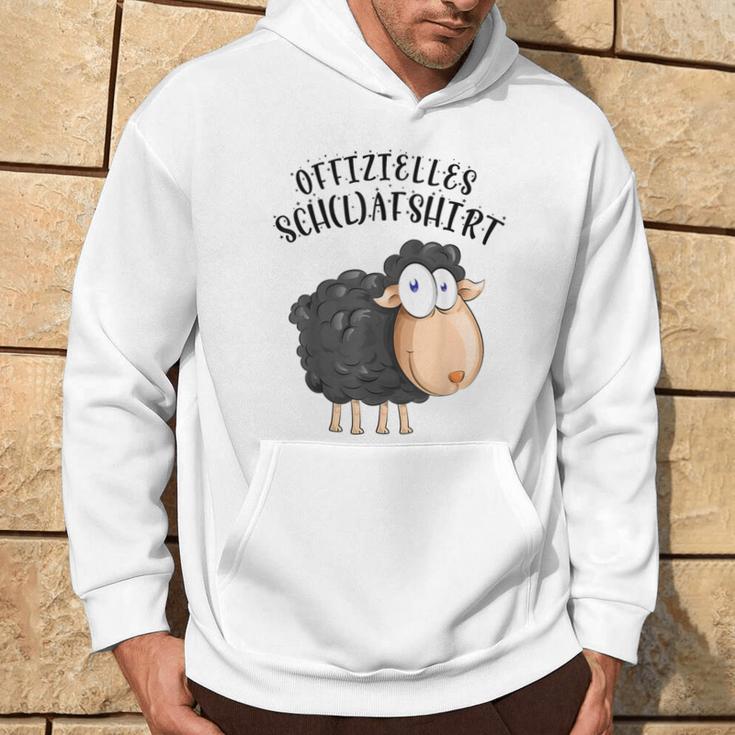 Official Sleep Schaf Pyjama Schlafanzug Nachthemd Kapuzenpullover Lebensstil