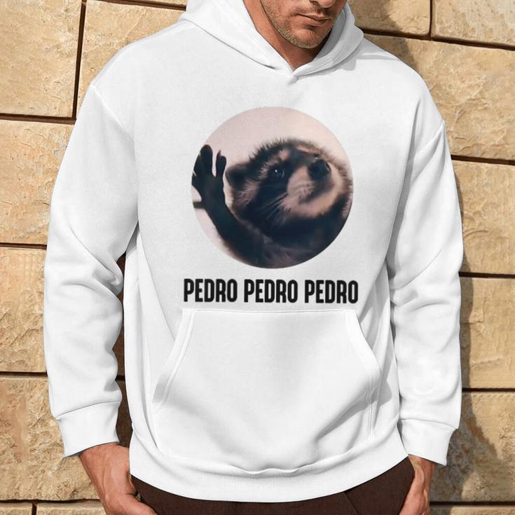 Pedro Pedro Raccoon X Meme Racoon Selfie Dance Kapuzenpullover Lebensstil