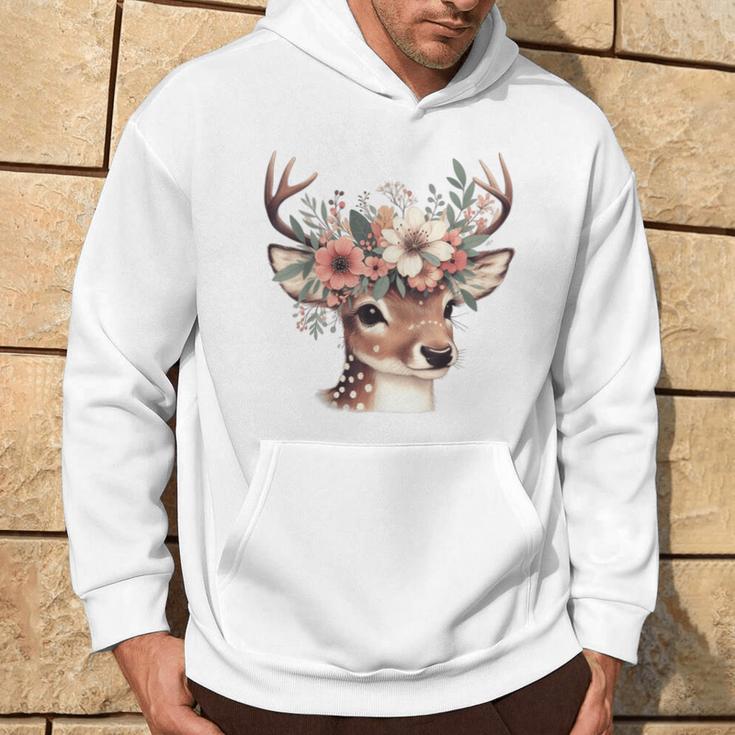 Reh Damen Reh Kostüm Kinder Carnival Reindeer Kapuzenpullover Lebensstil