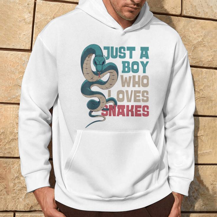 Snake Serpent Nur Ein Junge Die Schnnen Loves S Kapuzenpullover Lebensstil