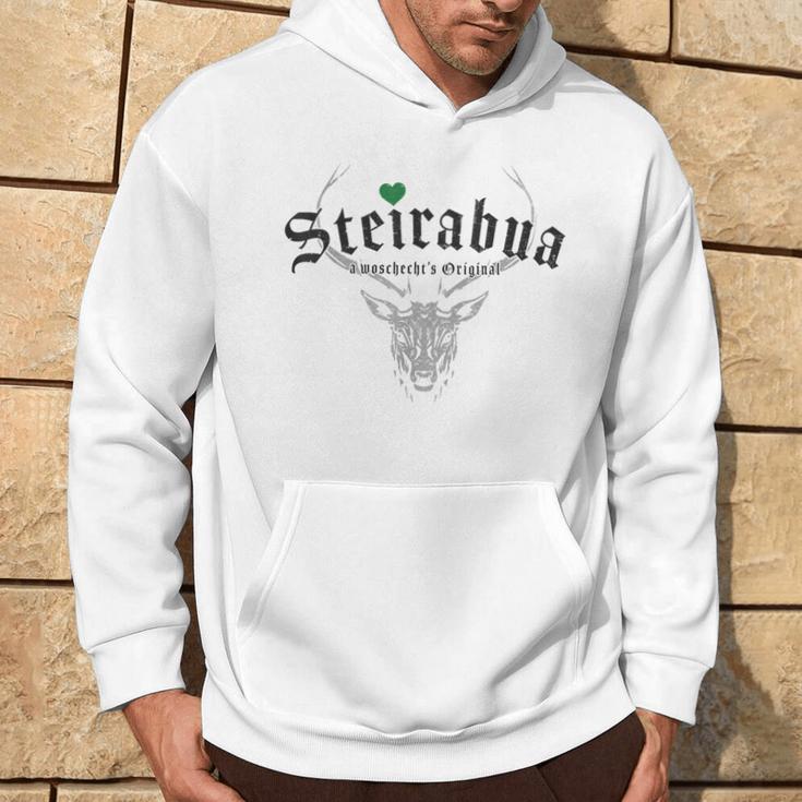 Steirabua A Wozechts Original Steirisch Steiermark Kapuzenpullover Lebensstil