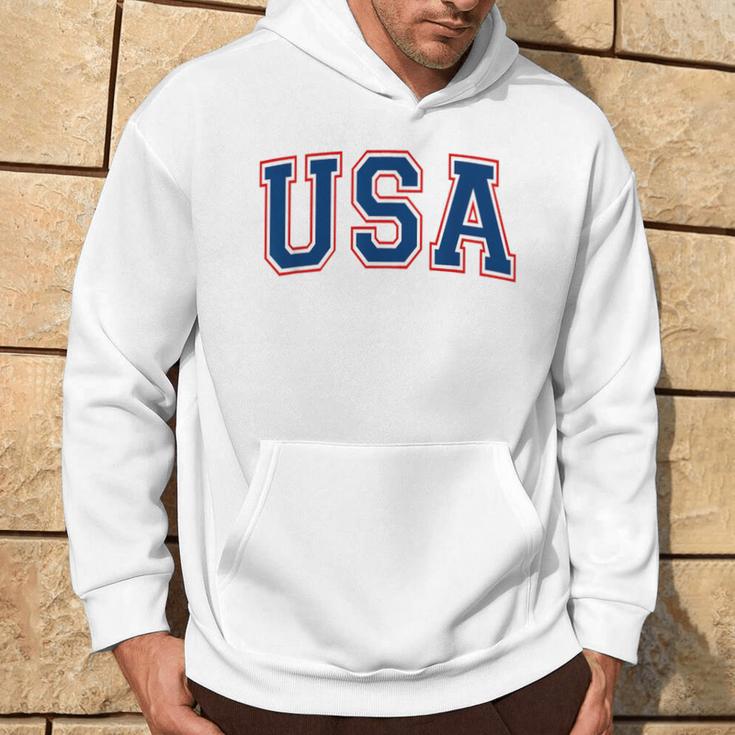 Usa Athletic Team Flag Kapuzenpullover Lebensstil