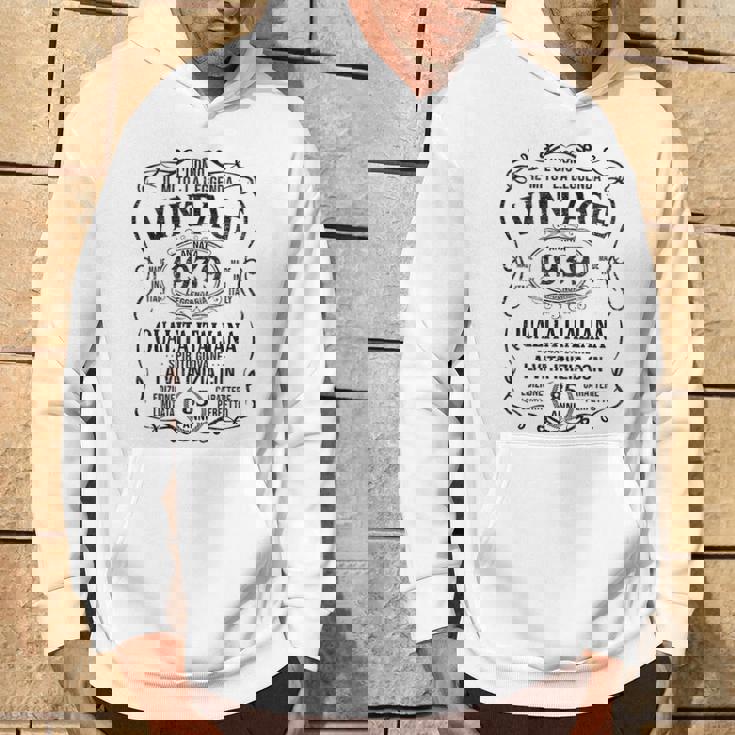 Vintage 1939 Made In 1939 85 Anni Compleanno Uomo Regalo Felpa con cappuccio Estilo de vida