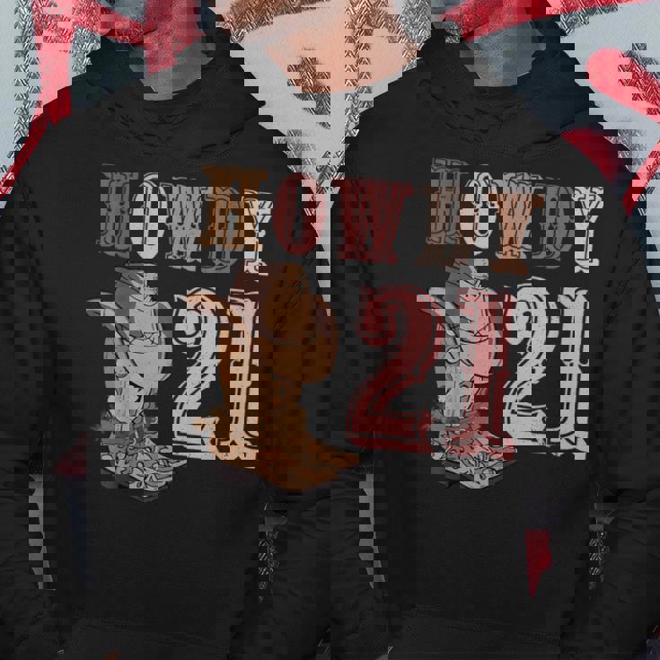 21St Birthday Howdy Birthday 2024 Western 21St Birthday Hoodie Unique Gifts