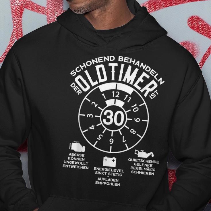 30 Jahre Schonend Treatment Oldtimer 30Th Birthday Kapuzenpullover Lustige Geschenke