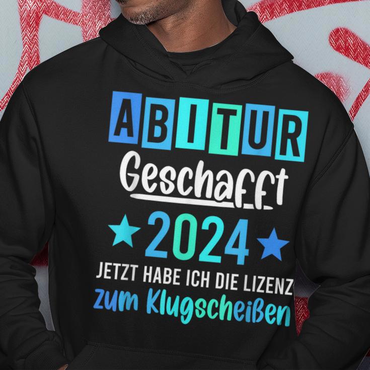 Abitur 2024 Geschafft Lizenz Zum Klugscheißen Kapuzenpullover Lustige Geschenke