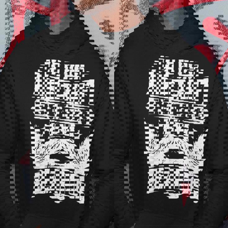 Aircraft Engineer Bearded Aircraft Engineering Engineer Sudadera Regalos divertidos