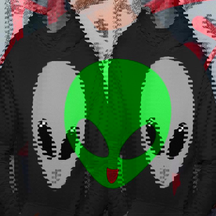 Alien Pocket Ufo Abbigliamento Per Oggetti Non Identificati Grigi Felpa con cappuccio Regalos divertidos