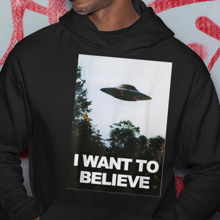 Alien Ufo Hunter I Want To Believe Kapuzenpullover Lustige Geschenke