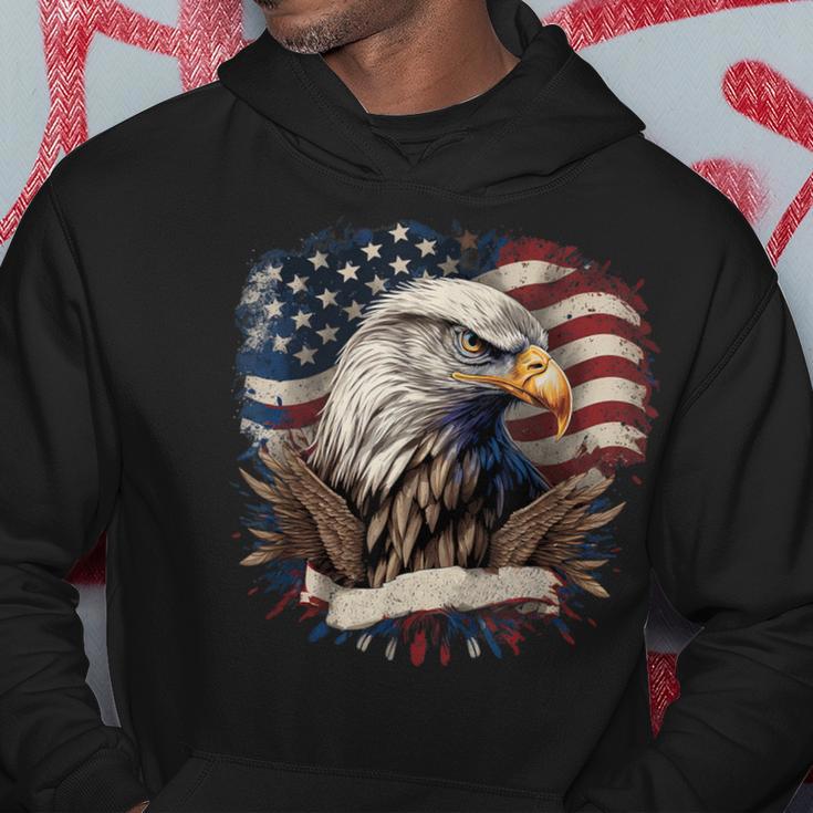 American Fan American Flag And Eagle Usa Kapuzenpullover Lustige Geschenke