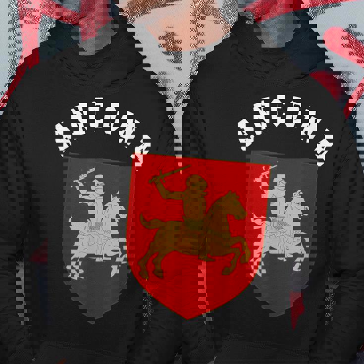 Ancona Stemma Jersey Bandiera Calcio Felpa con cappuccio Regalos divertidos