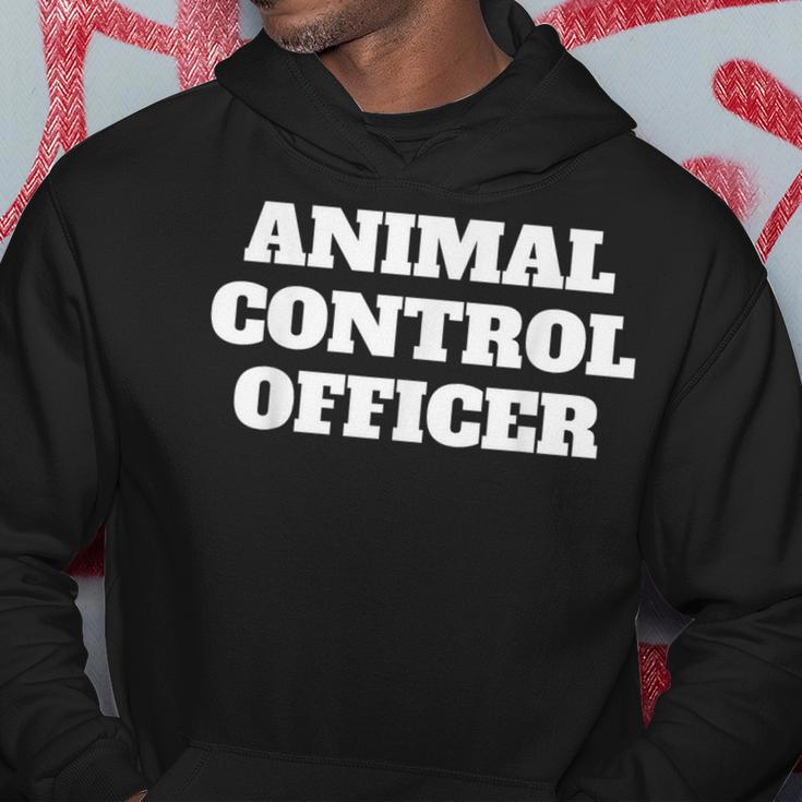 Animal Control Officer Costume Halloween Hoodie - Seseable
