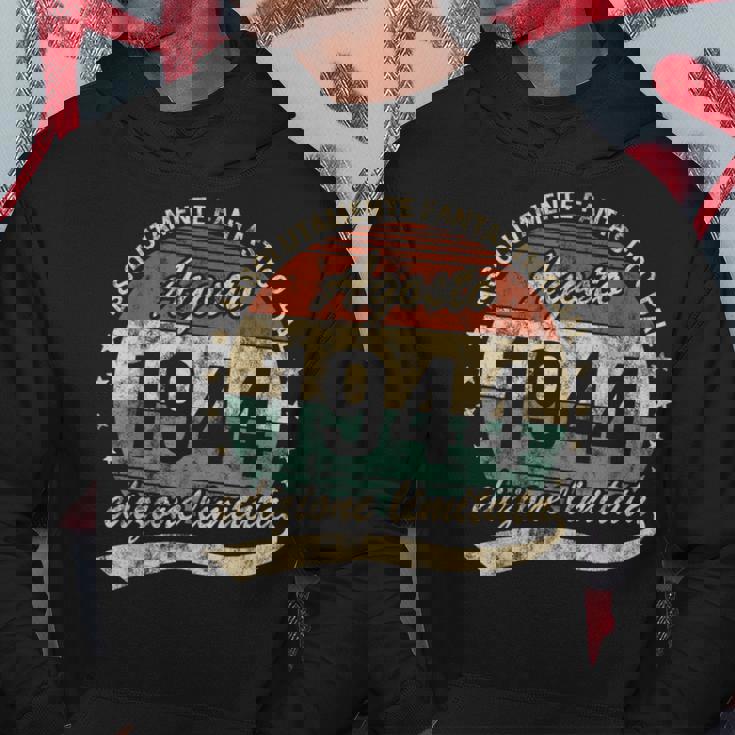 Anni 80 Compleanno Fantastico Dal Agosto 1944 Retrò Felpa con cappuccio Regalos divertidos