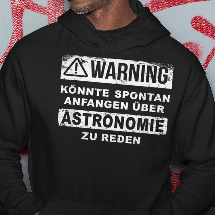 Astronomie Könnte Spontan Über Astronomie Speechen Text In German Kapuzenpullover Lustige Geschenke