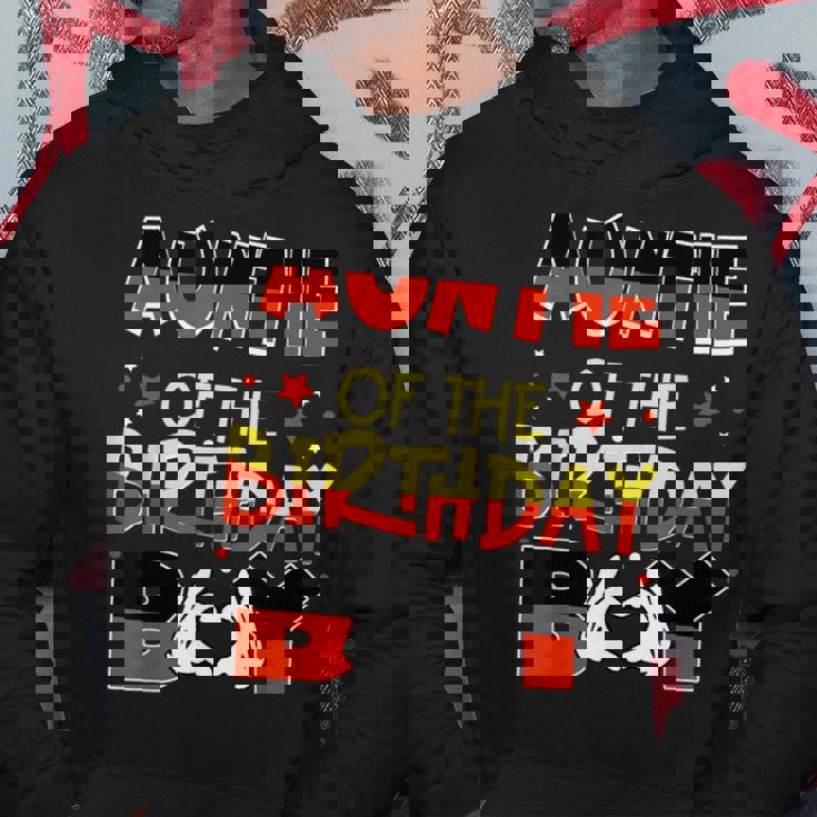 Auntie Of The Birthday Boy Mouse Family Matching Hoodie Personalized Gifts