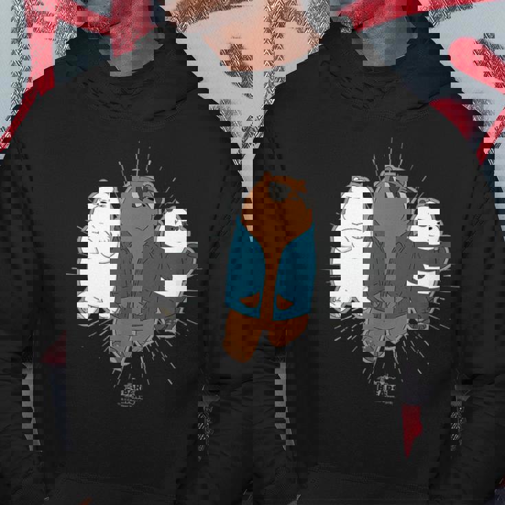 We Bare Bears Jacket Felpa con cappuccio Regalos divertidos