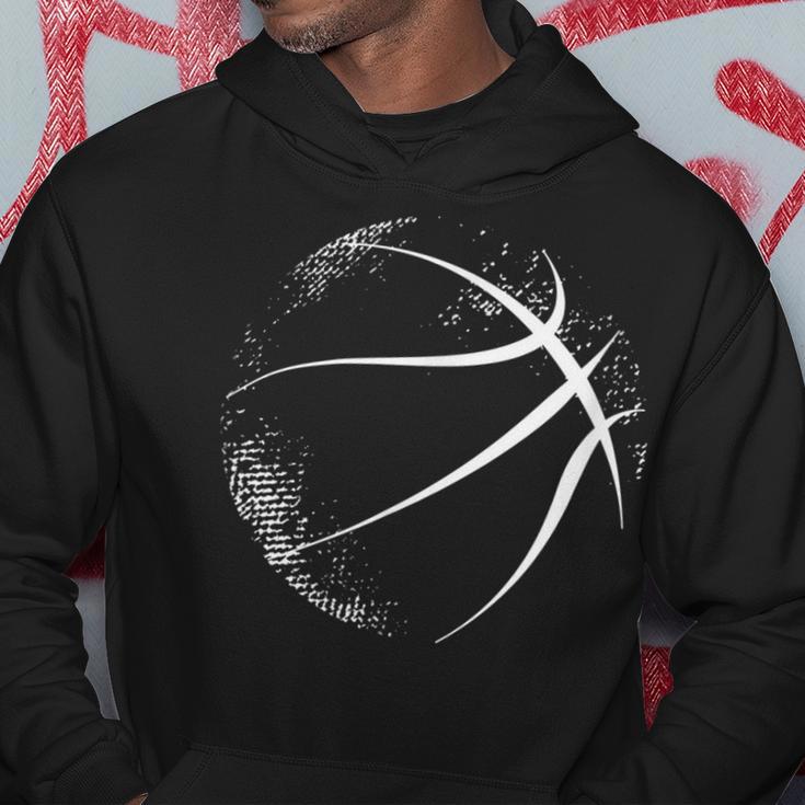 Basketball Silhouette Basketball Kapuzenpullover Lustige Geschenke