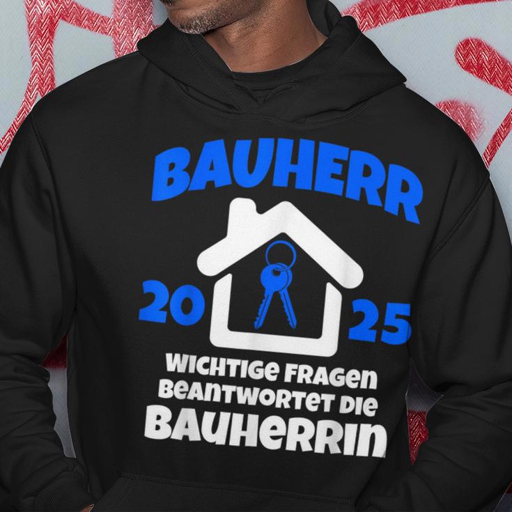 Bauherr Geschenk 2025 I Builder Construction Site Kapuzenpullover Lustige Geschenke