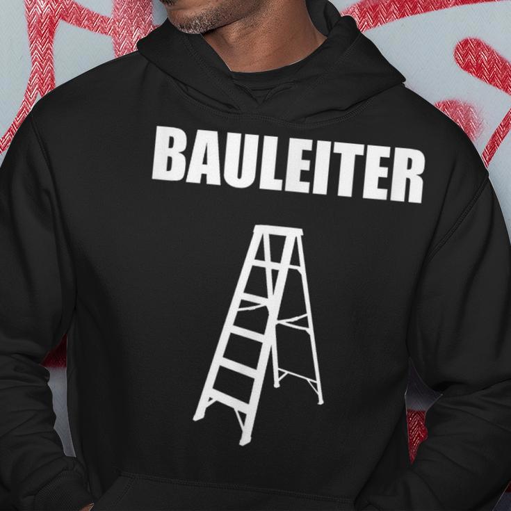 Bauleiter Baustellenleiter Kapuzenpullover Lustige Geschenke