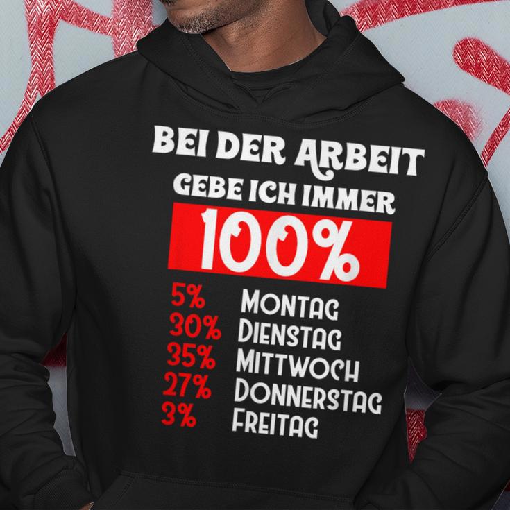 Bei Der Arbeit Gebe Ich Immer 100 Kapuzenpullover Lustige Geschenke