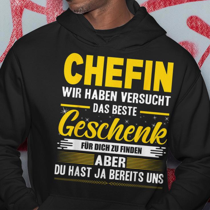 Beste Chefin Der Welt Arbeit Saying Du Hast Ja Bereits Uns S Kapuzenpullover Lustige Geschenke