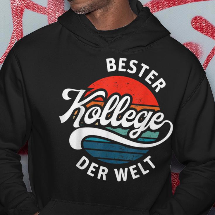 Bester Kollege Der Welt For Leaving Or Anniversary Kapuzenpullover Lustige Geschenke