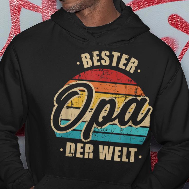 Bester Opa Der Weltintage Retro Kapuzenpullover Lustige Geschenke