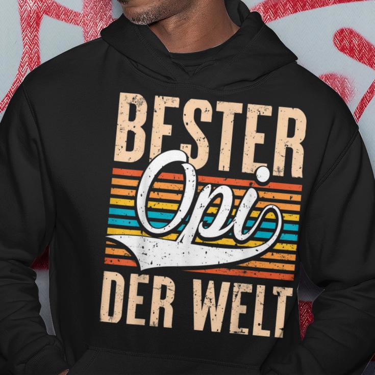 Bester Opi Der Weltintage Saying Grandfather Kapuzenpullover Lustige Geschenke