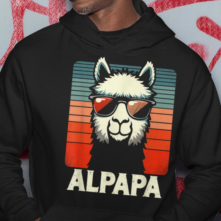 Bester Papa Alpapa Alpaka Frischgebackener Papaatertag Kapuzenpullover Lustige Geschenke